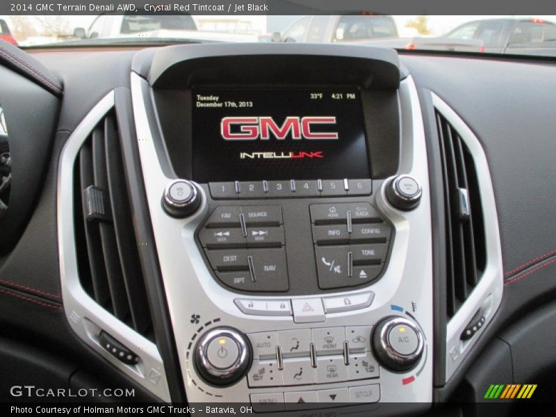 Crystal Red Tintcoat / Jet Black 2014 GMC Terrain Denali AWD