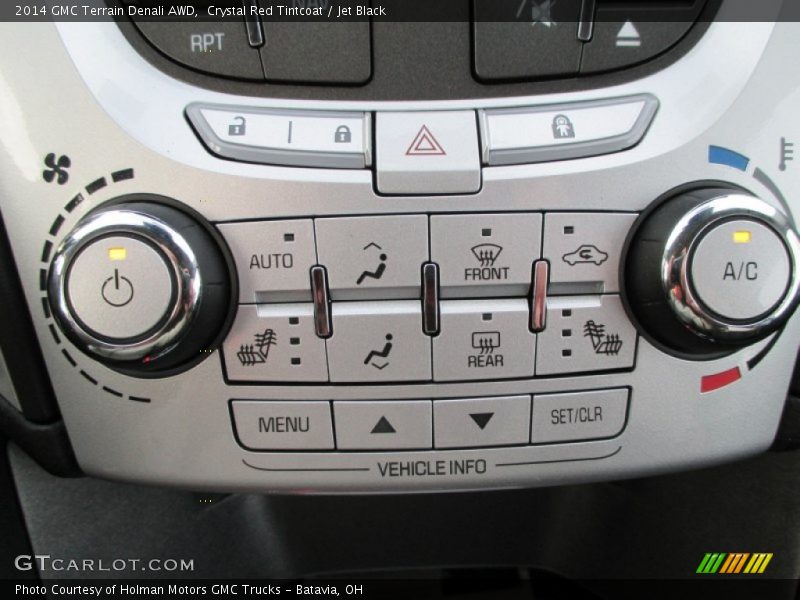 Crystal Red Tintcoat / Jet Black 2014 GMC Terrain Denali AWD