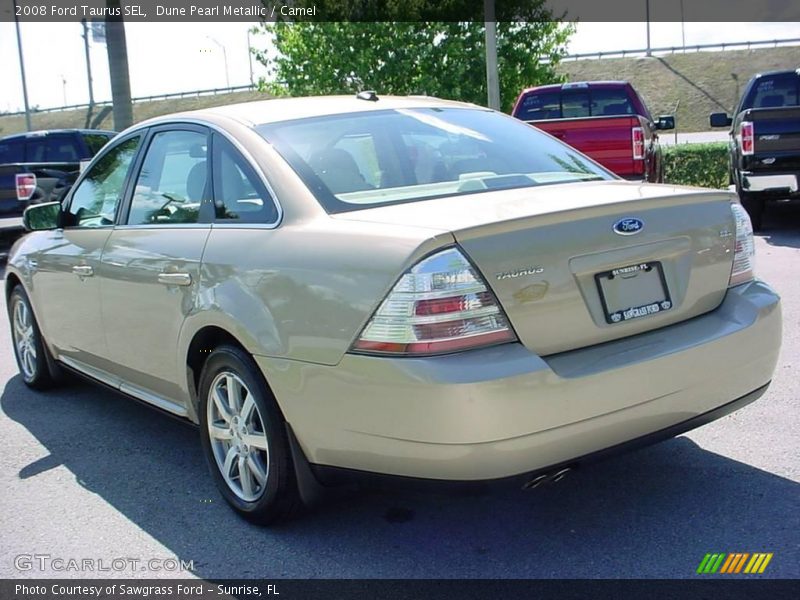 Dune Pearl Metallic / Camel 2008 Ford Taurus SEL