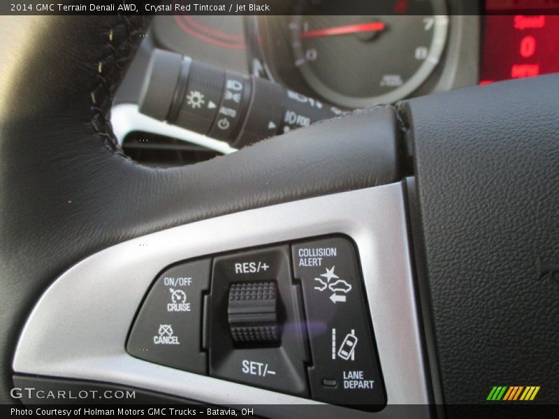Crystal Red Tintcoat / Jet Black 2014 GMC Terrain Denali AWD
