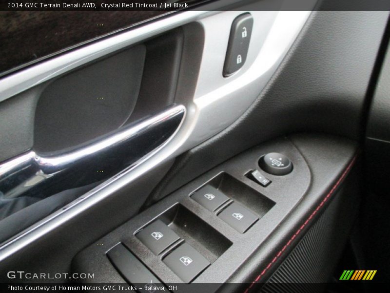 Crystal Red Tintcoat / Jet Black 2014 GMC Terrain Denali AWD