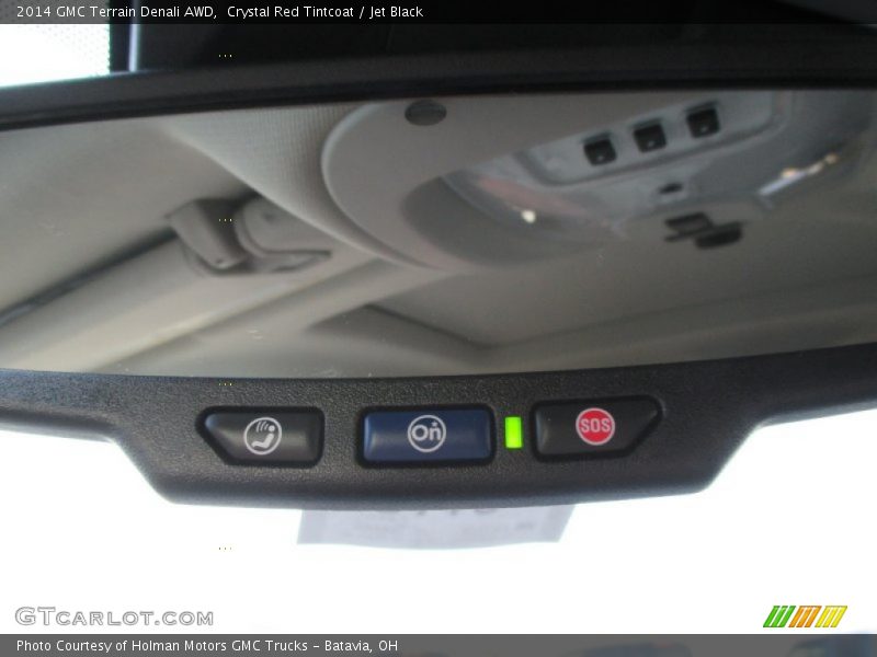 Crystal Red Tintcoat / Jet Black 2014 GMC Terrain Denali AWD