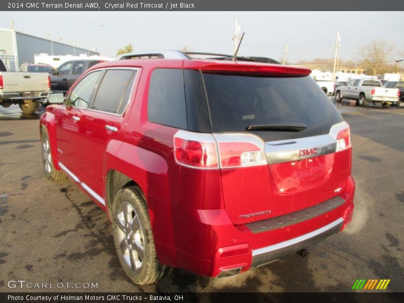 Crystal Red Tintcoat / Jet Black 2014 GMC Terrain Denali AWD