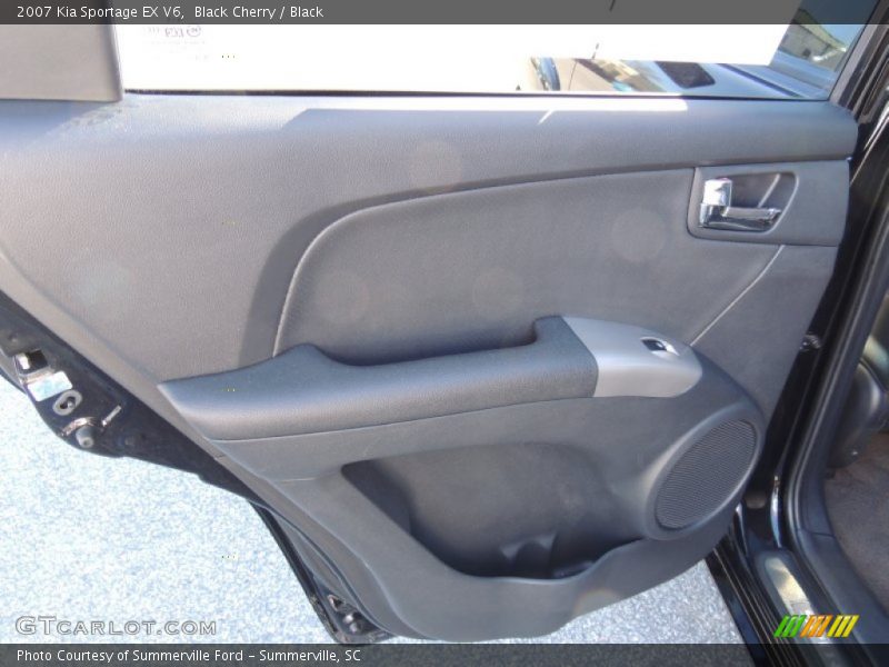 Black Cherry / Black 2007 Kia Sportage EX V6