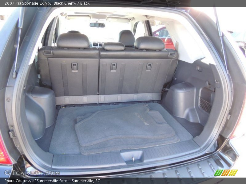 Black Cherry / Black 2007 Kia Sportage EX V6