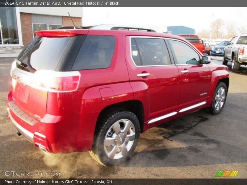 Crystal Red Tintcoat / Jet Black 2014 GMC Terrain Denali AWD