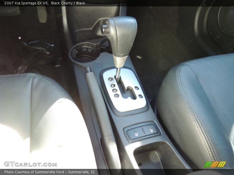 Black Cherry / Black 2007 Kia Sportage EX V6