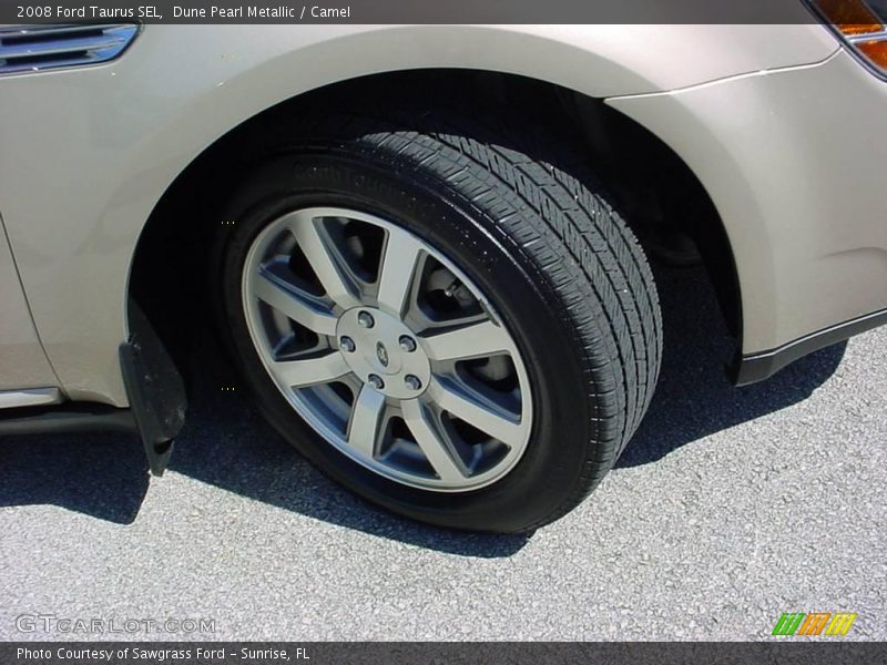 Dune Pearl Metallic / Camel 2008 Ford Taurus SEL
