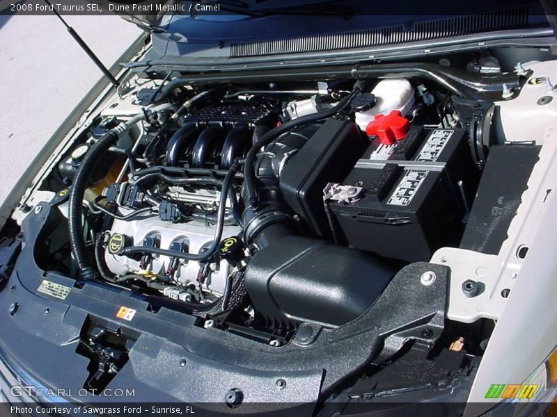 Dune Pearl Metallic / Camel 2008 Ford Taurus SEL