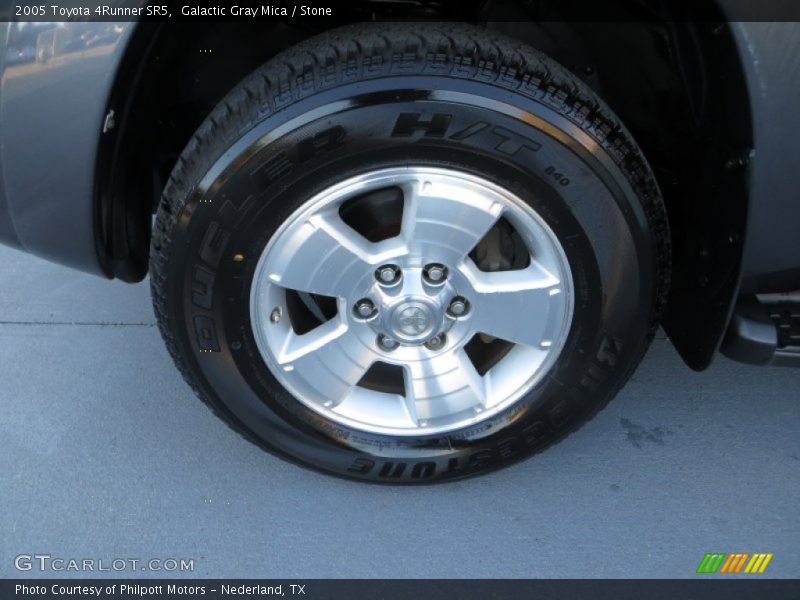 Galactic Gray Mica / Stone 2005 Toyota 4Runner SR5