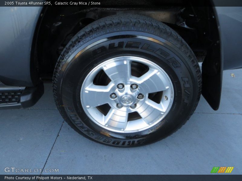 Galactic Gray Mica / Stone 2005 Toyota 4Runner SR5