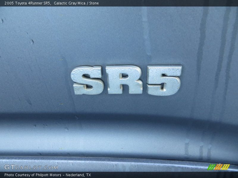 Galactic Gray Mica / Stone 2005 Toyota 4Runner SR5