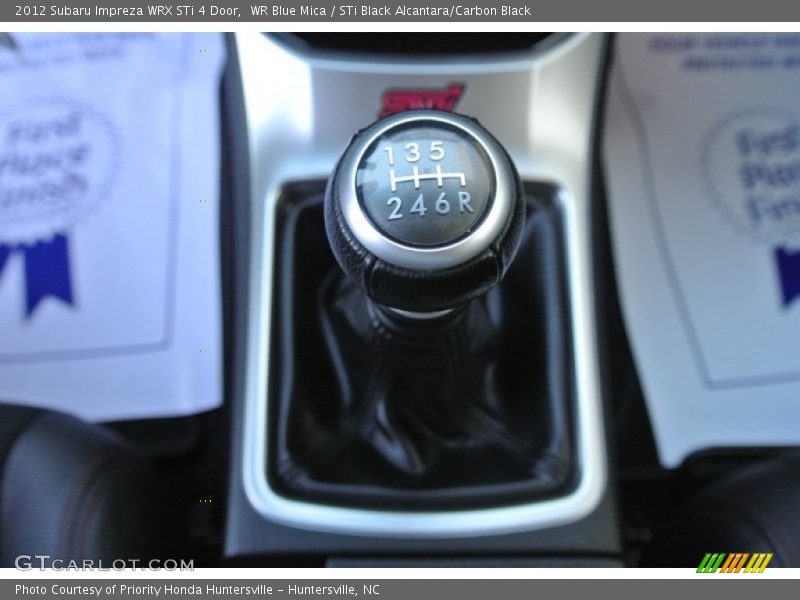  2012 Impreza WRX STi 4 Door 6 Speed Manual Shifter