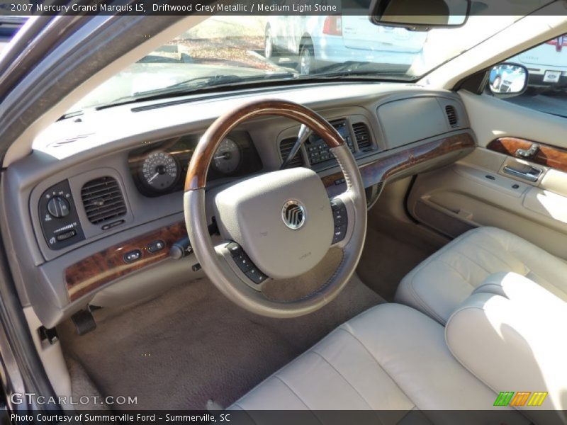 Medium Light Stone Interior - 2007 Grand Marquis LS 