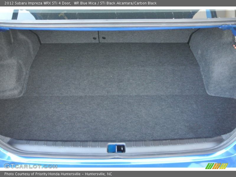  2012 Impreza WRX STi 4 Door Trunk