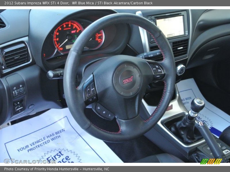  2012 Impreza WRX STi 4 Door Steering Wheel