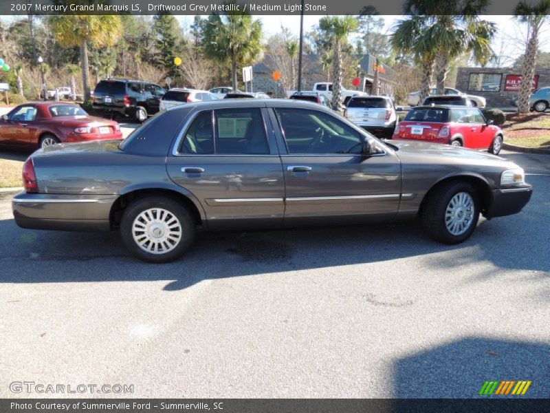 Driftwood Grey Metallic / Medium Light Stone 2007 Mercury Grand Marquis LS
