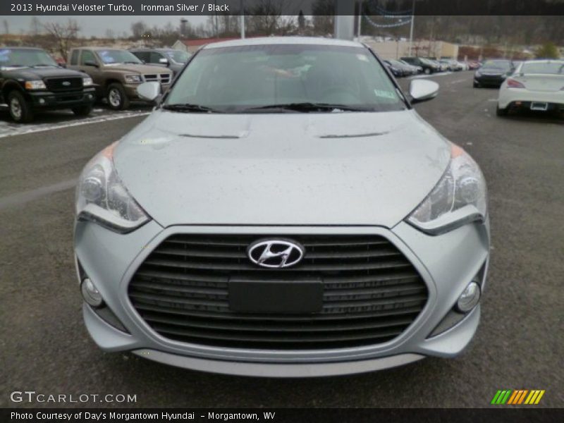 Ironman Silver / Black 2013 Hyundai Veloster Turbo