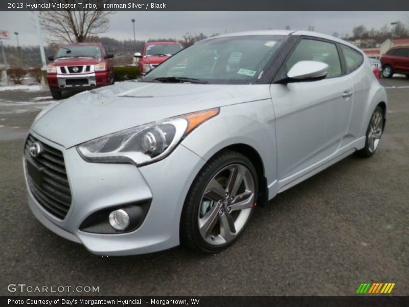 Ironman Silver / Black 2013 Hyundai Veloster Turbo