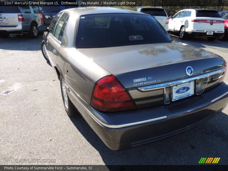 Driftwood Grey Metallic / Medium Light Stone 2007 Mercury Grand Marquis LS