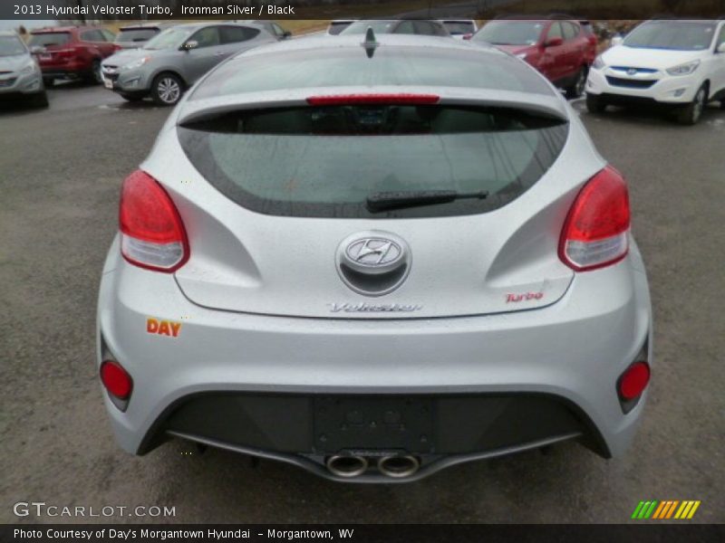 Ironman Silver / Black 2013 Hyundai Veloster Turbo