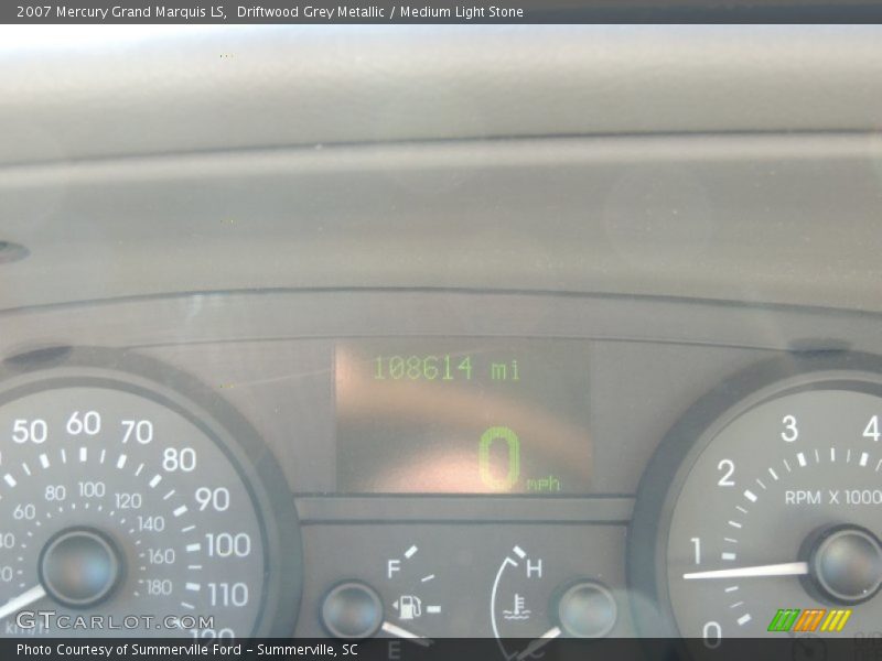 Driftwood Grey Metallic / Medium Light Stone 2007 Mercury Grand Marquis LS