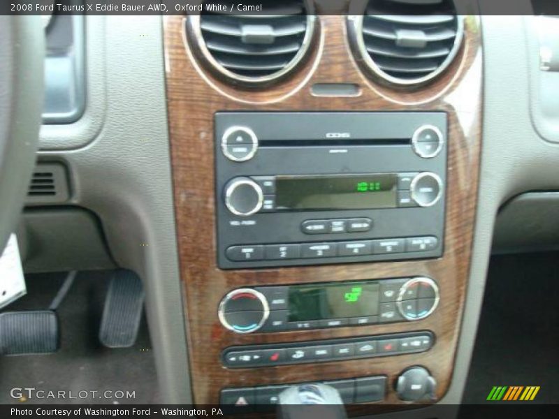 Oxford White / Camel 2008 Ford Taurus X Eddie Bauer AWD
