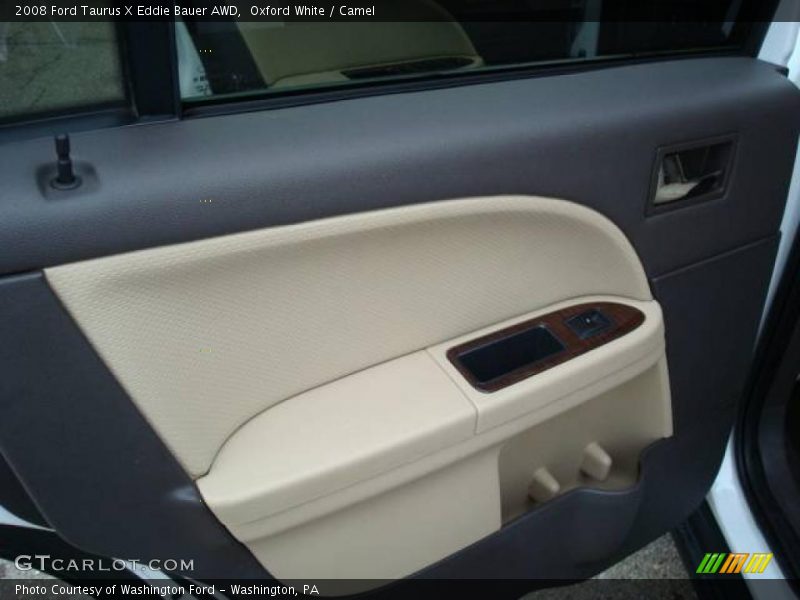 Oxford White / Camel 2008 Ford Taurus X Eddie Bauer AWD
