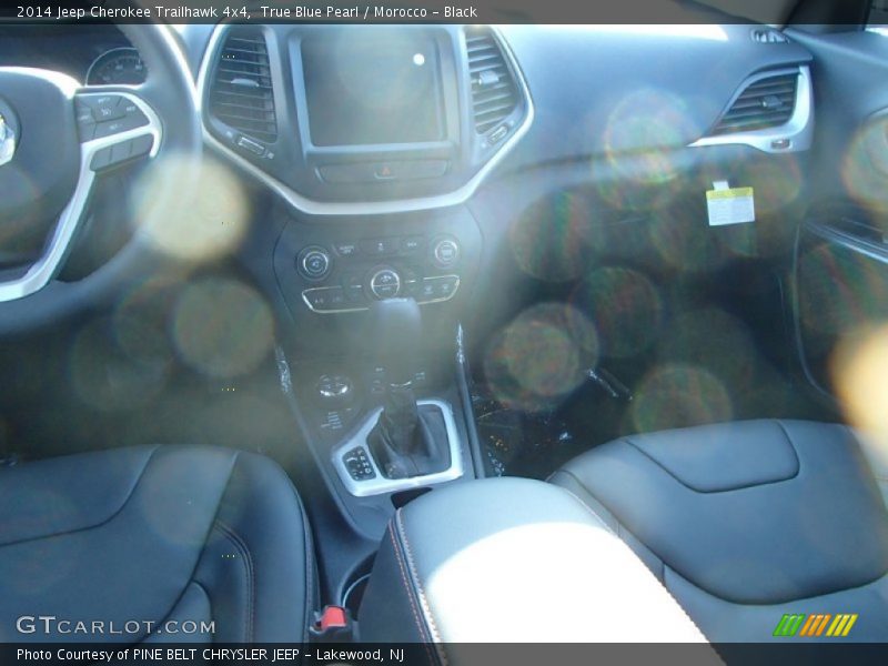 True Blue Pearl / Morocco - Black 2014 Jeep Cherokee Trailhawk 4x4
