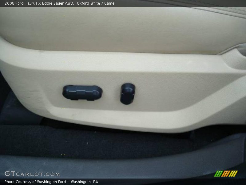 Oxford White / Camel 2008 Ford Taurus X Eddie Bauer AWD