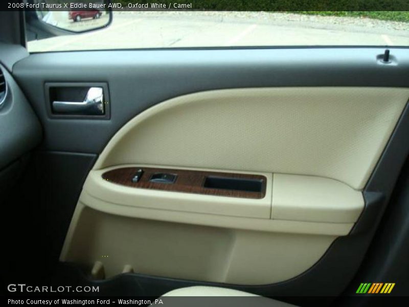 Oxford White / Camel 2008 Ford Taurus X Eddie Bauer AWD