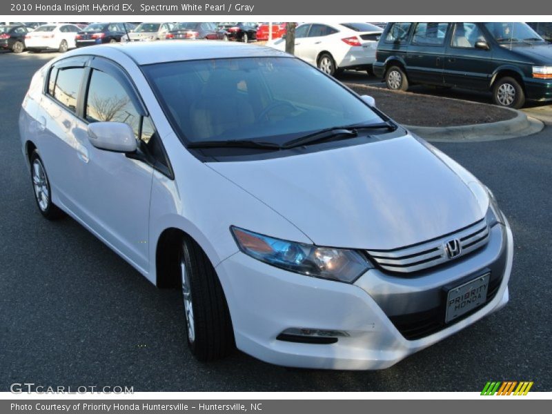 Spectrum White Pearl / Gray 2010 Honda Insight Hybrid EX