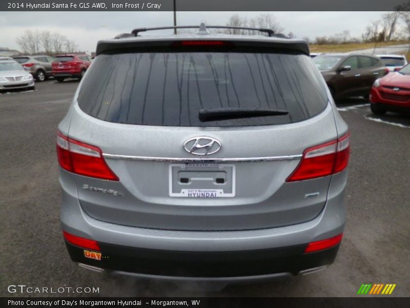 Iron Frost / Gray 2014 Hyundai Santa Fe GLS AWD