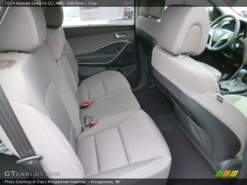 Iron Frost / Gray 2014 Hyundai Santa Fe GLS AWD