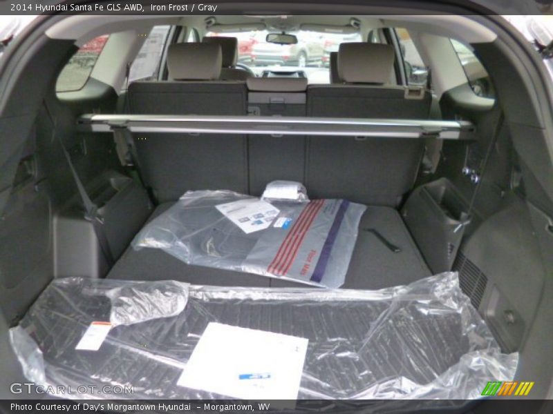 Iron Frost / Gray 2014 Hyundai Santa Fe GLS AWD