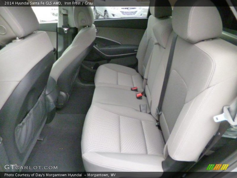Iron Frost / Gray 2014 Hyundai Santa Fe GLS AWD