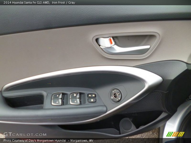 Iron Frost / Gray 2014 Hyundai Santa Fe GLS AWD
