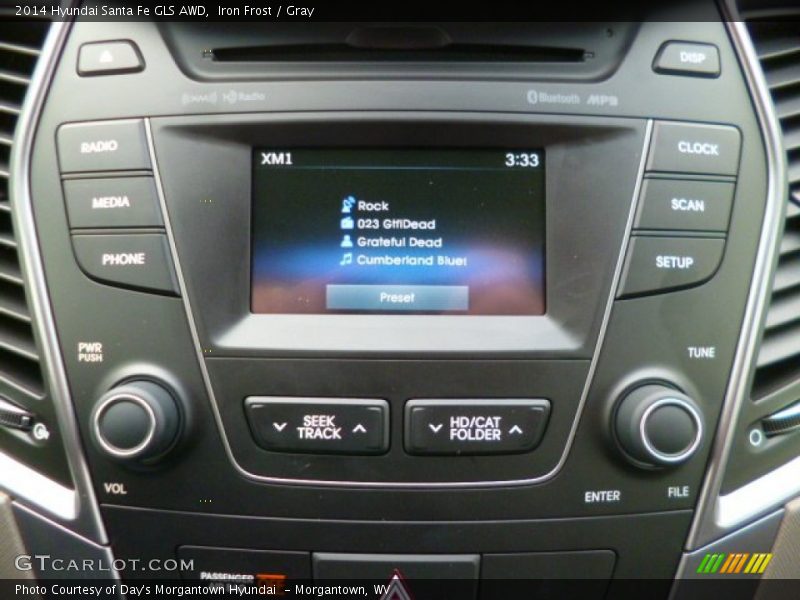Controls of 2014 Santa Fe GLS AWD