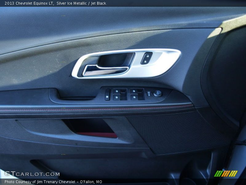 Silver Ice Metallic / Jet Black 2013 Chevrolet Equinox LT