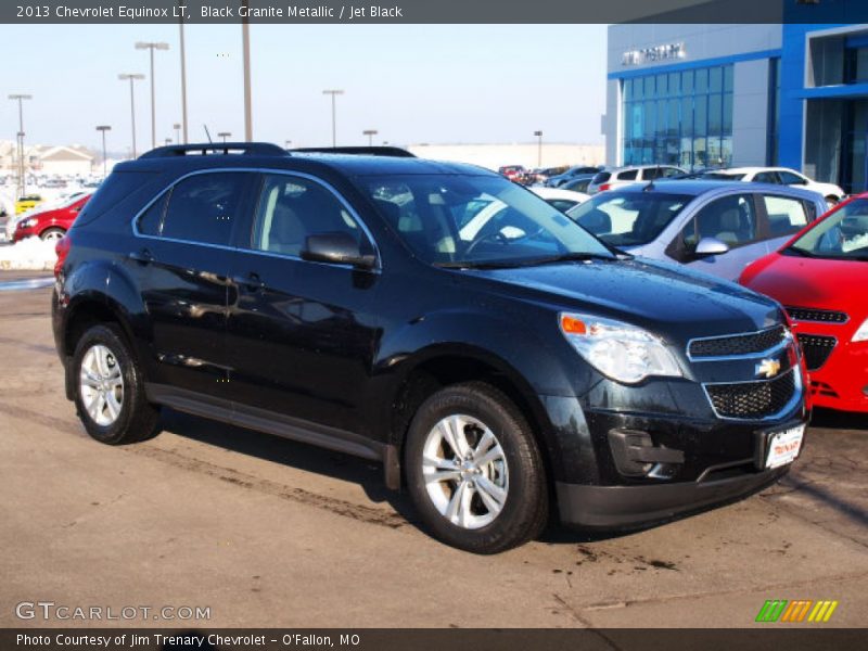 Black Granite Metallic / Jet Black 2013 Chevrolet Equinox LT