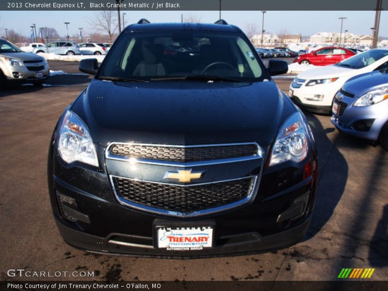 Black Granite Metallic / Jet Black 2013 Chevrolet Equinox LT