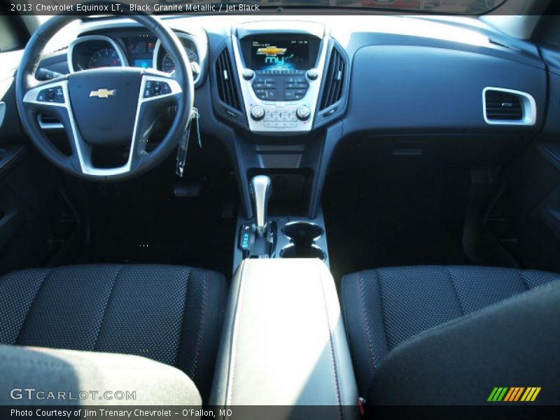 Black Granite Metallic / Jet Black 2013 Chevrolet Equinox LT