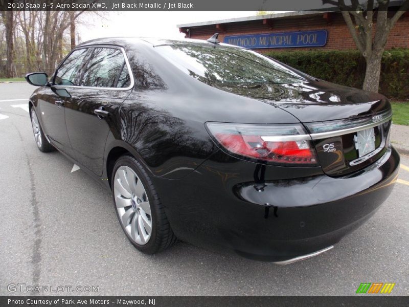 Jet Black Metallic / Jet Black 2010 Saab 9-5 Aero Sedan XWD