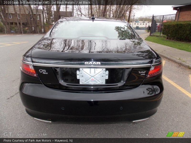 Jet Black Metallic / Jet Black 2010 Saab 9-5 Aero Sedan XWD