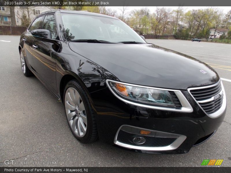 Jet Black Metallic / Jet Black 2010 Saab 9-5 Aero Sedan XWD