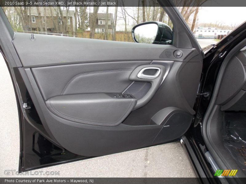 Jet Black Metallic / Jet Black 2010 Saab 9-5 Aero Sedan XWD