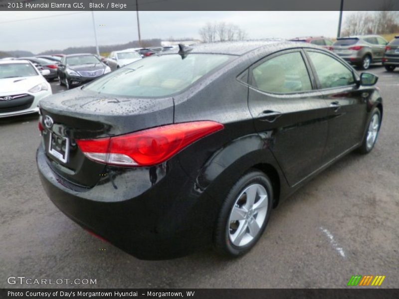 Black / Beige 2013 Hyundai Elantra GLS