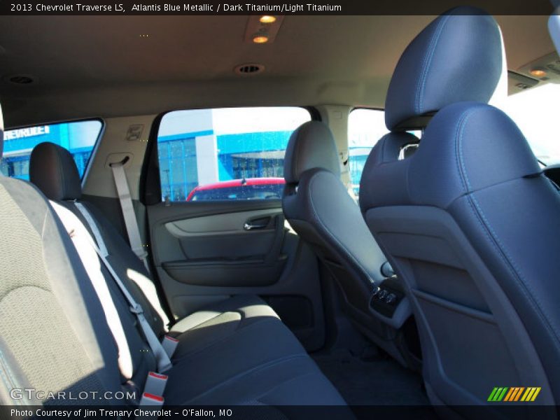 Atlantis Blue Metallic / Dark Titanium/Light Titanium 2013 Chevrolet Traverse LS