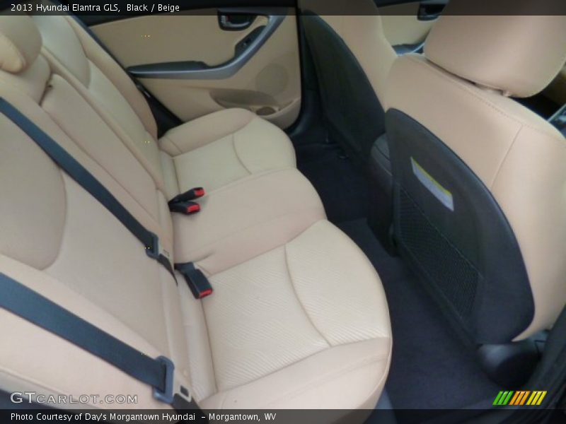 Black / Beige 2013 Hyundai Elantra GLS