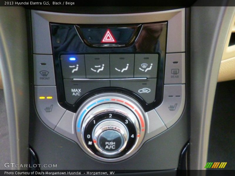 Black / Beige 2013 Hyundai Elantra GLS